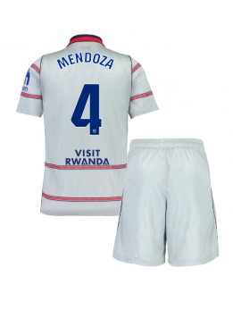 Atletico Madrid Rodrigo Mendoza #4 Replika Tredje Kläder Barn 2026-27 Kortärmad (+ byxor)